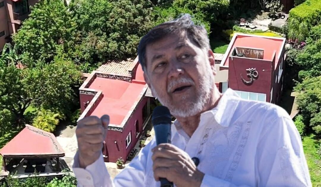 Roban casa de Gerardo Fernández Noroña en Tepoztlán, Morelos